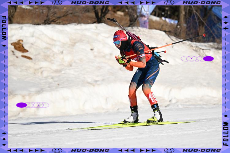 挪威运动员在滑雪比赛中夺冠