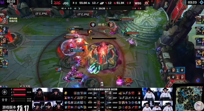 JDG力克EDG，Deft团战一打五鏖战多局2025世界赛，强势挺进下一轮